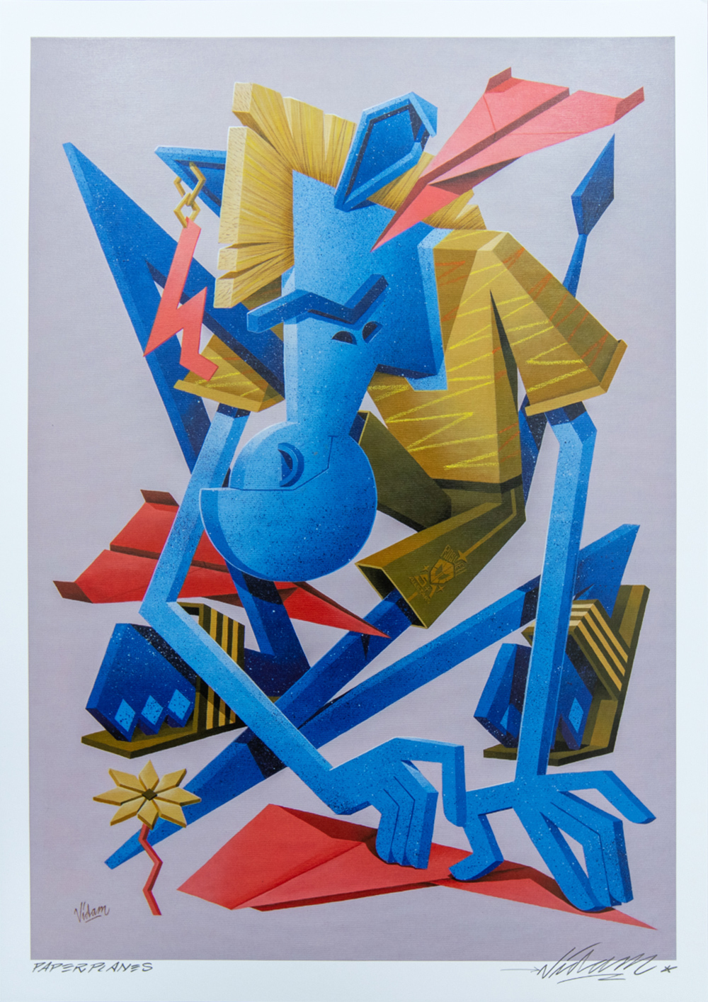 Vidam - Paperplanes Print
